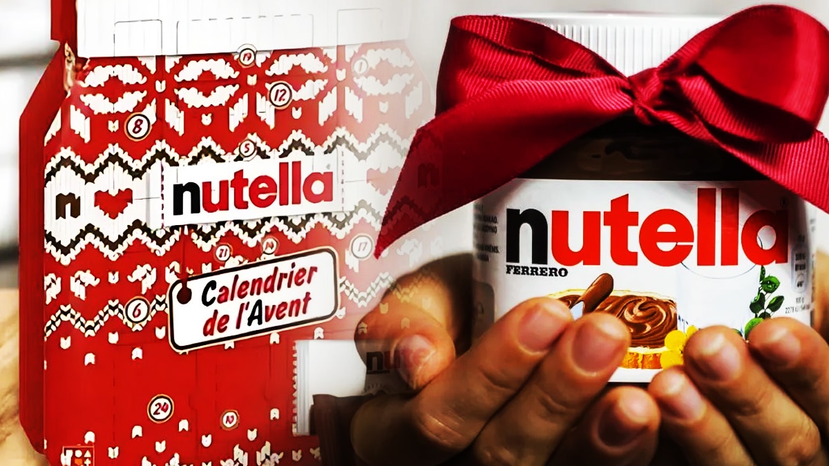 Nutella dévoile son tout premier calendrier de l'Avent, voici ce
